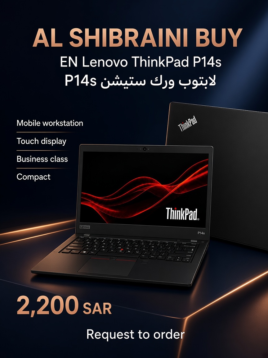 لابتوب Lenovo P14s | منتج أرامكو