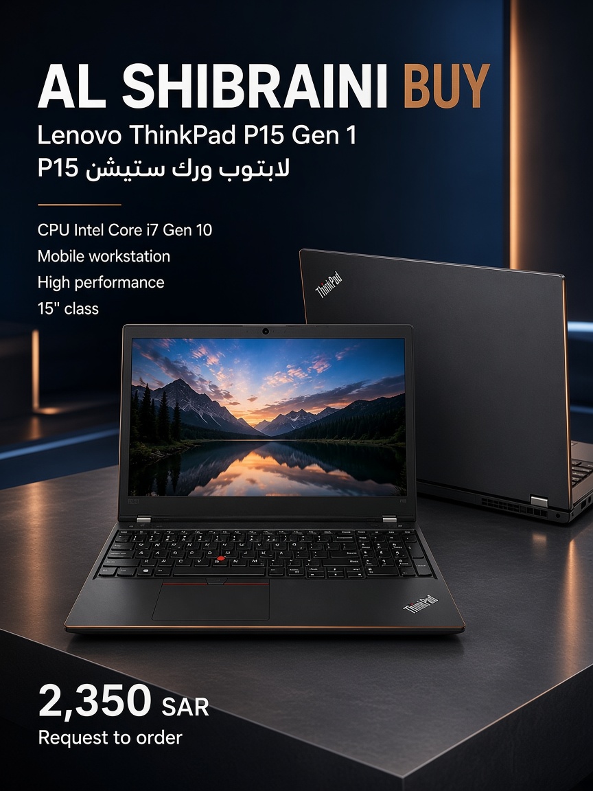 لابتوب Lenovo P15 G1